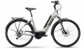 2025 Motus Tour Ltd Low-Step Electric Bike With Derailleur Gears In Off White & Coffee