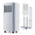 Rexhan Portable Air Conditioner 9000 BTU 4 in 1 with Remote Control, Window Kit and 24 Hour Timer UK