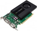 PNY NVIDIA Quadro K2000D - 2 GB GDDR5 - PCI Express 2.0 - Graphics card (VCQK2000DVI-PB) + 1.4 HDMI male / HMDI male Cable - 2m (MC380-2M)