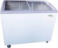 Premium Levella - 7.4 Cu Ft Chest Freezer With Curved Glass Top - White