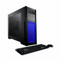 CybertronPC - STEEL B Desktop - Intel Core i7 - 16GB Memory - NVIDIA GeForce GTX1080 - 240GB Solid State Drive + 2TB Hard Drive - Blue