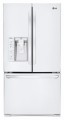 LG - 28.8 Cu. Ft. French Door Refrigerator with Thru-the-Door Ice and Water - White