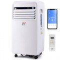 NETTA Portable Air Conditioner 8000 BTU 3 in 1 with WiFi Smart App, Dehumidifier and Cooling Fan, 24 Hour Timer, Remote Control, White UK