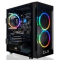 CLX - SET Gaming Desktop - Intel Core i5 11400F - 16GB Memory - Radeon RX 6500 XT - 1TB M.2 NVMe SSD - Black