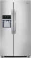 Frigidaire - Gallery 22.6 Cu. Ft. Frost-Free Side-by-Side Refrigerator with Thru-the-Door Ice and Water - Stainless Steel