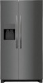 Frigidaire 25.6 Cu. Ft. Side-by-Side Refrigerator - Black stainless steel