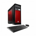 CybertronPC - Rhodium GTX Desktop - AMD FX-Series - 16GB Memory - NVIDIA GeForce GTX 1050 Ti - 120GB SSD + 1TB HDD - Red
