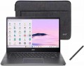 acer Chromebook Plus 14” Touchscreen Laptop | Intel Core i3-N305 | Intel UHD Graphics | Wi-Fi | Bluetooth | 8GB RAM DDR5 | 512GB SSD | Chrome OS | Bundle with Stylus Pen, Grey