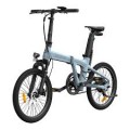 ADO Air 20S Lightweight Folding Electric Bike, 9.6Ah – Blue