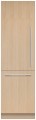 Fisher & Paykel - 24in. 12.1 cu.ft. Bottom-Freezer Built-In Column Refrigerator with Stainless Interior and Internal Ice and Water - Panel Ready