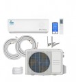 12000 BTU Wall Split Wi Fi 5 In 1 Air Conditioner with Heat Pump, Remote Control, 3.4 kW, A++ Rating, 2 Pipes and Installation Kit Included UK