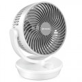Ateroll Table Fan – 10.8” Air Circulator Fan with Oscillation, Small Desk Fan with 3 Wind Speeds, 130° Vertical & 100° Horizontal Oscillation, Ultra Quiet Cooling Fan for Living Room, Desk & Bedroom UK