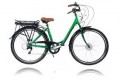 Cyclotricity Jade Step Through Dutch Style 18″ Frame Electric Bike, 6 Speed Derailleur, 700c – Green