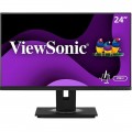 ViewSonic - 23.8 LCD FHD Monitor (DisplayPort USB, HDMI) - Black
