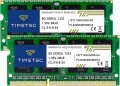 Timetec 16GB KIT(2x8GB) DDR3L 1333MHz PC3-10600 Non-ECC Unbuffered 1.35V CL9 2Rx8 Dual Rank 204 Pin SODIMM Laptop Notebook PC Computer Memory RAM Module Upgrade(16GB KIT(2x8GB))