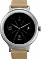 LG - Watch Style Smartwatch 42.3mm Stainless Steel - Silver