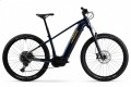 2025 Haibike AllTrack 10 Electric Hardtail Mountain Bike In Blue & Titan Yellow Gloss