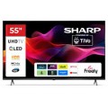 Sharp HM5245K 55-inch 4K Ultra HD QLED Smart TV with Freely- 4T-C55HM5245KB UK