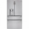 LG - 29.9 Cu. Ft. 4-Door French Door Refrigerator - Stainless Steel
