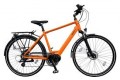 Batribike Gamma-X Crossbar Hybrid Electric Bike, 28″ Wheel – Orange