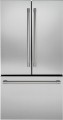 Monogram  23.1 Cu. Ft. French Door Counter-Depth Refrigerator  Stainless steel