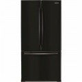 Samsung - 17.5 Cu. Ft. Counter Depth French Door Refrigerator - Black