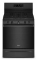 Whirlpool - 5.0 Cu. Ft. Freestanding Single Gas Range with Air Fry and Air Baking - Black