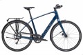 Trek FX+ 2 LT Electric Lightweight Bike With Hub Motor In Satin Mulsanne Blue