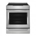 KitchenAid  6.4 Cu. Ft. Slide-In Electric Induction Convection Range with Air Fry - Stainless Steel