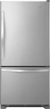 Whirlpool - 18.5 Cu. Ft. Bottom-Freezer Refrigerator - Stainless Steel