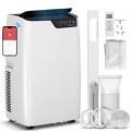 HOMCOM Portable Air Conditioner 14000 BTU, 4-in-1 AC Unit with Cool, Dehumidifier, Fan, Sleep Mode, WiFi Voice Remote Control UK