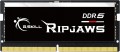 G.SKILL Ripjaws DDR5 SO-DIMM Series DDR5 RAM 48GB (1x48GB) 5600MT/s CL46-45-45-89 1.10V Unbuffered Non-ECC Notebook/Laptop Memory SODIMM