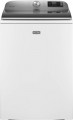 Maytag - 5.3 Cu. Ft. High Efficiency Smart Top Load Washer with Extra Power Button - White
