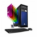 CybertronPC - Rhodium Desktop - AMD FX-Series - 8GB Memory - 1TB Hard Drive - Black/blue