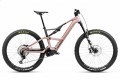 Orbea Rise LT M20 630Wh Electric Full Suspension Mountain Bike In Desert Rose & Carbon Raw Matt
