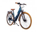 Batribike Vista-S Step Through Trekking Electric Bike, 28″ Wheel, Front Suspension – Iris Blue