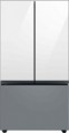 Samsung - Bespoke 30 cu. ft. 3-Door French Door Refrigerator with Beverage Center - Custom Panel