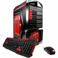iBUYPOWER - Desktop - AMD FX-Series - 16GB Memory - NVIDIA GeForce GTX 1050 Ti - 240GB Solid State Drive + 2TB Hard Drive - Black/Red