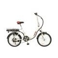 Basis Osprey Folding Low Step Electric Bike – White