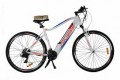 Ex-Demo Crussis e-Cross 1.4 Mens Hybrid Trekking Electric Bicycle, 17Ah, 28″ Wheel, 24 Speed – White
