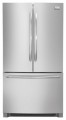 Frigidaire - Gallery 22.4 Cu. Ft. French Door Counter-Depth Refrigerator - Stainless Steel