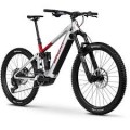 Ghost E-RIOT CF ADVANCED Grey / Red - Gloss Electric Bike - 2026 UK