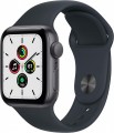 Apple Watch SE (GPS + Cellular) 44mm Midnight Aluminum Case with Midnight Sport Band - S/M - Midnight