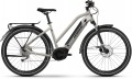 Haibike Trekking 3 Mid 500Wh Electric Bike in Gloss Chalk & Black