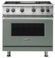 Viking - 5-Series Gas Sealed Burner Range - Eucalyptus