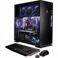 CybertronPC - CLX Desktop - Intel Core i7 - 16GB Memory - NVIDIA GeForce GTX 1080 - 250GB Solid State Drive + 3TB Hard Drive - Blue