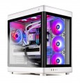 Skytech Gaming - Prism 3 Gaming Desktop – Intel Core i9-14900K – 64GB Memory – NVIDIA RTX 4090 – 2TB NVMe SSD - White