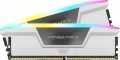 CORSAIR VENGEANCE RGB DDR5 RAM 32GB (2x16GB) 6400MHz CL36-48-48-104 1.35V AMD EXPO Intel XMP 3.0 Desktop Computer Memory – White