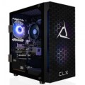 CLX - SET Gaming Desktop - Intel Core i7 12700KF - 16GB Memory - GeForce RTX 3070 Ti - 500GB M.2 NVMe SSD + 2TB HDD - Black