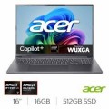 Acer Aspire, Copilot+ PC, AMD Ryzen AI 7, 16GB RAM, 512GB SSD, 16 Inch OLED Laptop, NX.JLLEK.00K UK